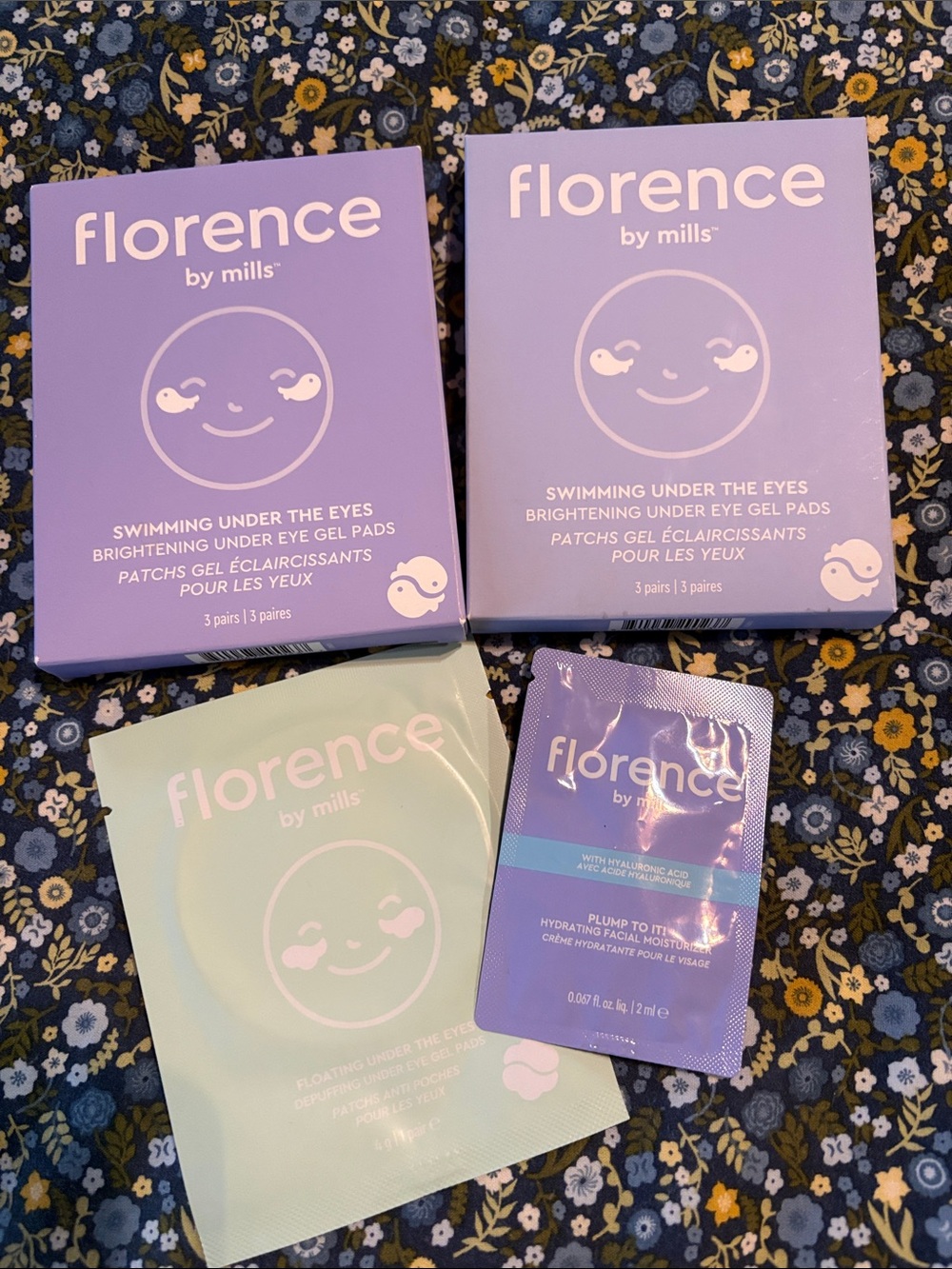 Florence by Mills Brightening Under Eye Gel Pads